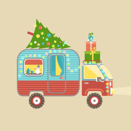 Mobile recreation.のイラスト素材