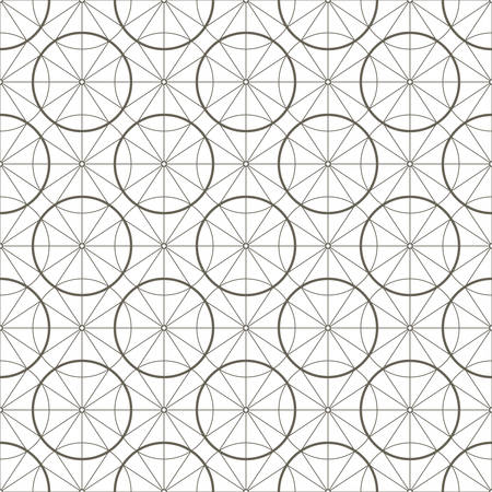 Geometric pattern, Art Deco, modern style.Strict forms, vector illustrationのイラスト素材