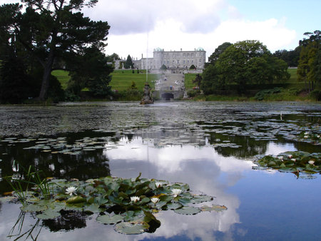 Powerscourt House and gardens, County Wicklow,Ireland                               の写真素材