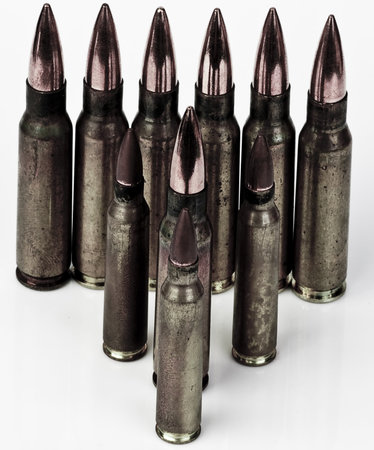 Triangle formation mixed ammo