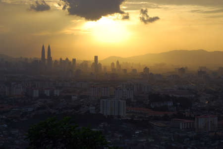 beautiful sunsets view image at pahang, malaysian #の写真素材