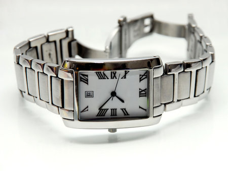 smart focus a watch image on the white background