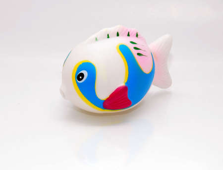 beautiful  toys image on the white backgroundの写真素材