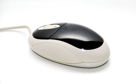 smart focus a pc mouse image on the white background