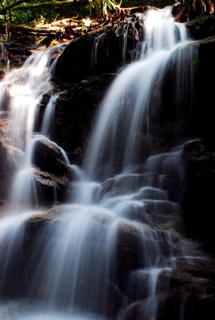 waterfalls image at pahang, malaysia 