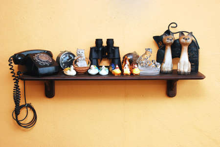 decoration at the wallの写真素材