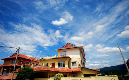 a houseの写真素材