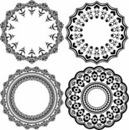 ornament vectorのイラスト素材