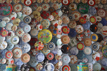 a collection of dishes from various countries and classics