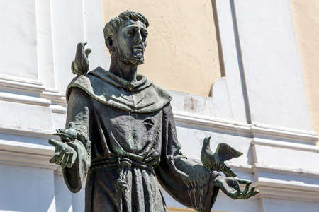 Statue of Saint Francis of Assisiのeditorial素材