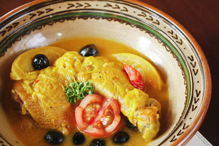 chicken curryの写真素材