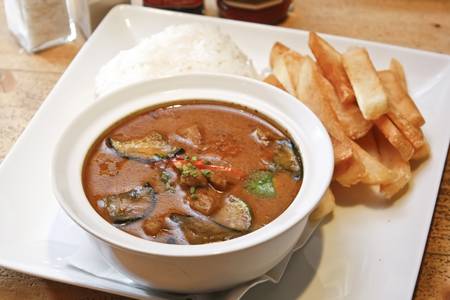 Thai spicy curryの写真素材