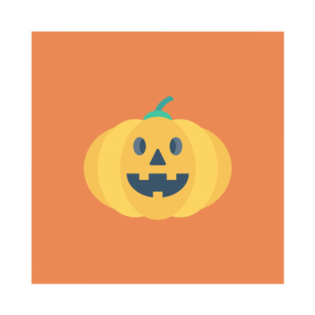 Halloween pumpkin icon.のイラスト素材