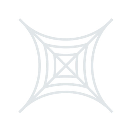 Cobweb Halloween themed icon.のイラスト素材