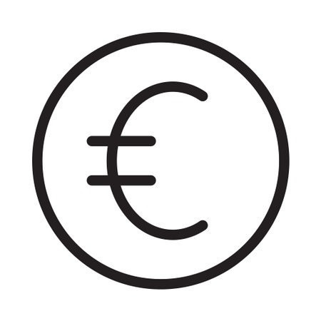 euro in vector illustrationのイラスト素材