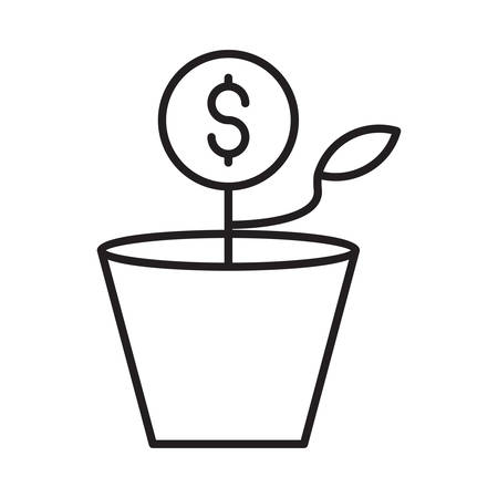 plant in vector illustrationのイラスト素材