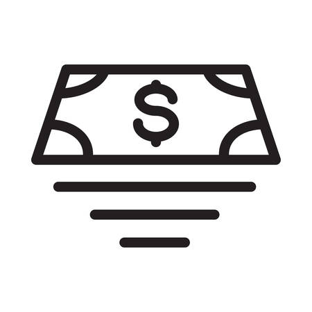 money in vector illustrationのイラスト素材
