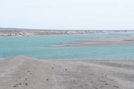 patagonia Atlantic coast of Valdezの写真素材