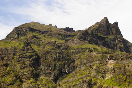 Mountains around Curral das Freiras, central Madeira, Portugal