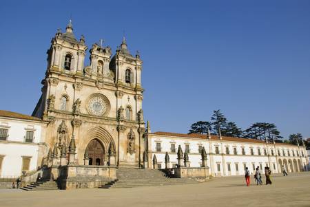 Alcobaca monastery, Portugalの写真素材
