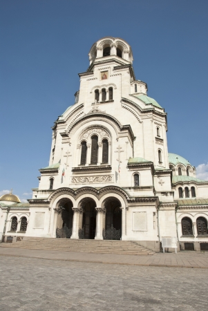 Alexander Nevsky orthodox cathedral in Sofia, Bulgariaの写真素材