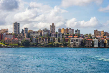View over Sydney skyline in daytimeの写真素材