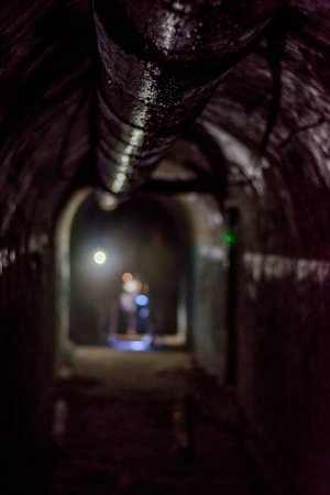 Old soviet bunkers in Tbilisi underground, Georgia