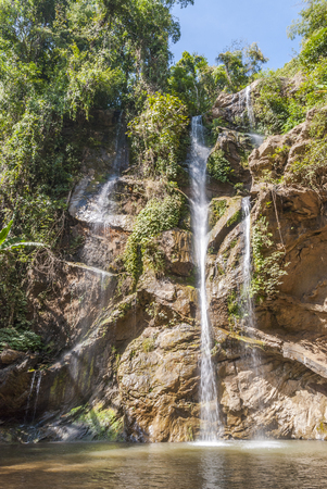 Mae Sa waterfall near Chiang Mai, Thailandの写真素材