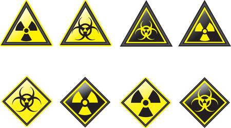 Radiation  symbols のイラスト素材