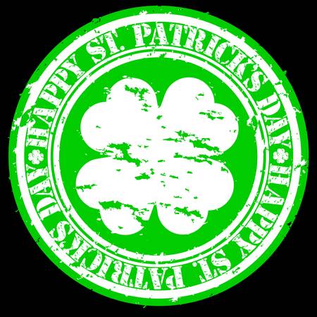 Grunge Happy Saint Patrickのイラスト素材