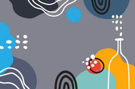 abstract space turquoise color background element concepts design illustration vector