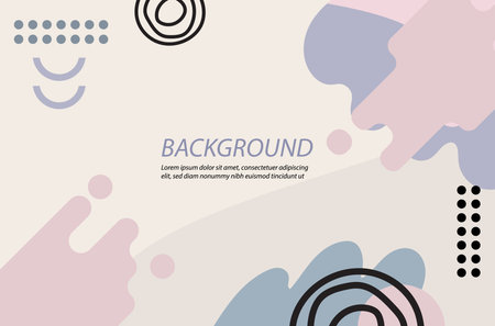 Modern vector illustration set with geometric shapes, textures and elements. can be edited and use...