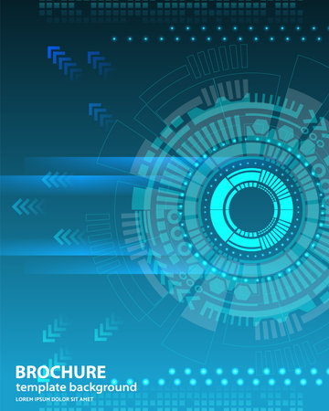 technology background for illustration, website, poster, publication or 

    application design. can be editedのイラスト素材