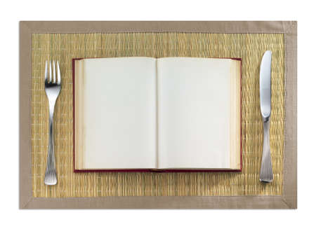 book for dinnerの写真素材
