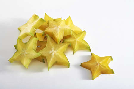 carambola slicesの写真素材