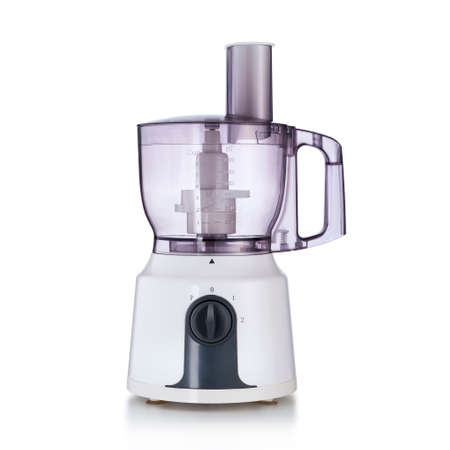 Food processor isolated on whit の写真素材