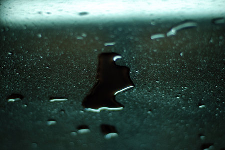 shaped water stain 