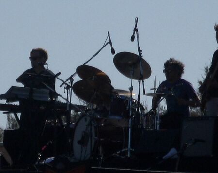 Music band silhouette 1の写真素材
