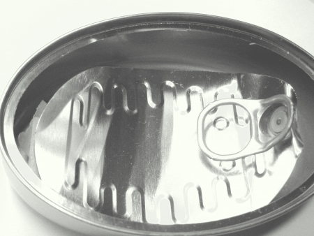 Oval canの写真素材