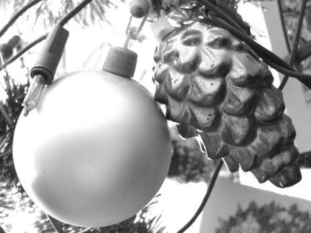 Christmas ballsの写真素材