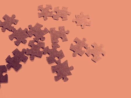 Puzzle piecesの写真素材