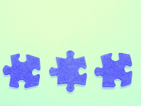 Puzzle piecesの写真素材