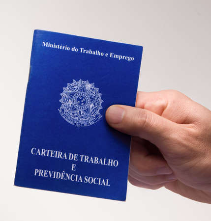 Mandatory document for those who come to pay some kind of professional service in Brazilの写真素材