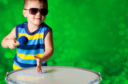 Carnival with space for textの写真素材