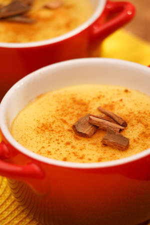 Cural, candy corn with cinnamon coverage.の写真素材