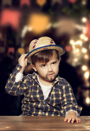 Boy for June festivalの写真素材