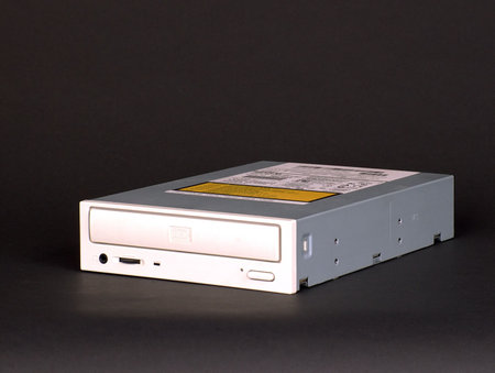 Isolated CD-ROM driveの写真素材