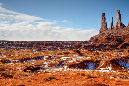 Monument Valley north east Arizona Navajo Nationの写真素材