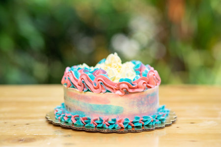 rich homemade vanilla sweetの写真素材