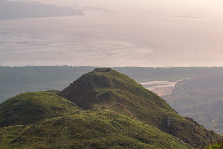 ocean view from a mountain